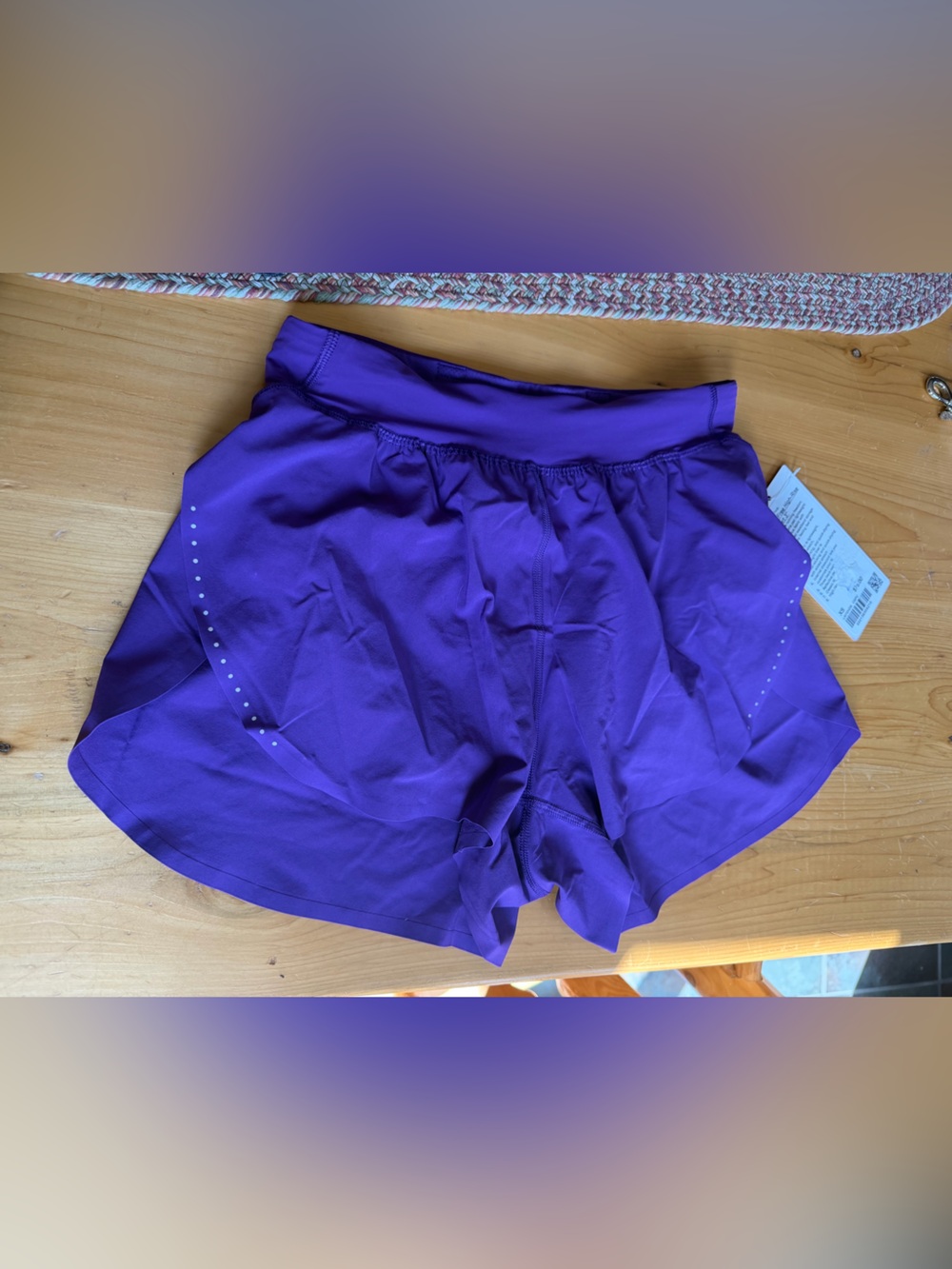 Lululemon Purple Athletic Skort with Built-in Shorts